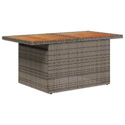 Ensemble de canapé de jardin 6 pcs Gris Poly rotin 566703566703