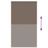 Store enrouleur occultant café 135x230cm largeur du tissu 566737566737