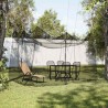 Moustiquaire d'extérieur 220 mailles noire 300 x 300 x 250 cm 566748566748