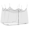 Moustiquaire d'extérieur 220 mailles noire 300 x 300 x 250 cm 566748566748
