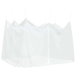 Moustiquaire d'extérieur 220 mailles blanche 300 x 300 x 250 cm 566749566749