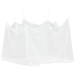 Moustiquaire d'extérieur 220 mailles blanche 300 x 300 x 250 cm 566749566749