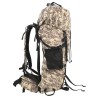 Sac à dos de randonnée marron camouflage 60 L tissu oxford 566754566754