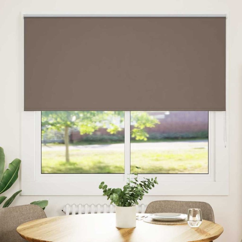 Store enrouleur occultant café 150x130cm largeur du tissu 566793566793