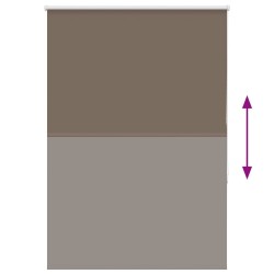 Store enrouleur occultant café 95x130cm largeur du tissu 90,7cm 566796566796