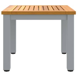 Table de jardin Naturel et gris 45 x 45 x 38 cm 566834566834