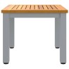 Table de jardin Naturel et gris 45 x 45 x 38 cm 566834566834