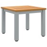 Table de jardin Naturel et gris 45 x 45 x 38 cm 566834566834