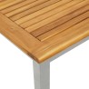 Table de jardin Naturel et gris 45 x 45 x 38 cm 566834566834
