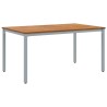 Table de jardin Naturel et gris 150 x 90 x 75 cm 566838566838