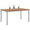 Table de jardin Naturel et gris 150 x 90 x 75 cm 566838566838