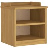 Banc de couloir SANDNES 45x40x50 cm bois de pin massif 566852566852
