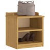 Banc de couloir SANDNES 45x40x50 cm bois de pin massif 566852566852