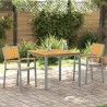 Chaise empilable 2 pcs Marron 56 x 57 x 87 cm 566855566855