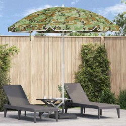 Parasol de plage Camouflage 263 x 263 x 272 cm 566858566858