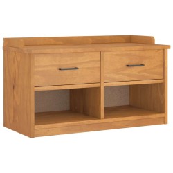 Banc de couloir SANDNES 87x40x50 cm bois de pin massif 566864566864