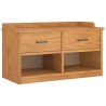 Banc de couloir SANDNES 87x40x50 cm bois de pin massif 566864566864