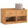 Banc de couloir SANDNES 87x40x50 cm bois de pin massif 566864566864