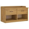 Banc de couloir SANDNES 87x40x50 cm bois de pin massif 566866566866