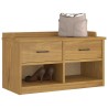 Banc de couloir SANDNES 87x40x50 cm bois de pin massif 566866566866
