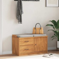 Banc de couloir SANDNES 87x40x50 cm bois de pin massif 566869566869