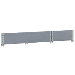 Collier de palette gris 100x50 cm bois de pin solide 566888566888