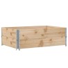 Colliers de palette 2 pcs 120x80 cm bois de pin solide 566895566895