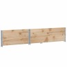 Colliers de palette 2 pcs 120x80 cm bois de pin solide 566895566895