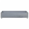 Collier de palette gris 100x100 cm bois de pin solide 566902566902