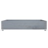 Collier de palette gris 100x100 cm bois de pin solide 566902566902