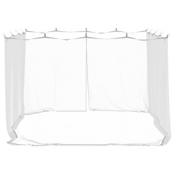 Moustiquaire d'extérieur 220 mailles blanche 300 x 300 x 200 cm 566905566905
