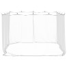 Moustiquaire d'extérieur 220 mailles blanche 300 x 300 x 200 cm 566905566905