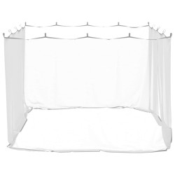 Moustiquaire d'extérieur 220 mailles blanche 300 x 300 x 200 cm 566905566905