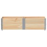 Colliers de palette 2 pcs 150x50 cm bois de pin solide 566911566911