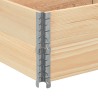 Colliers de palette 2 pcs 150x50 cm bois de pin solide 566911566911
