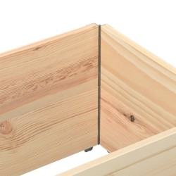 Colliers de palette 2 pcs 150x50 cm bois de pin solide 566911566911