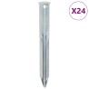 Piquets de tente 24 pcs 17 cm Ø20 mm acier galvanisé 566914566914