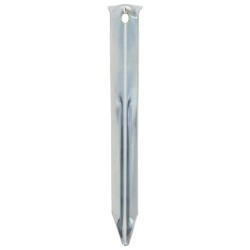 Piquets de tente 24 pcs 17 cm Ø20 mm acier galvanisé 566914566914