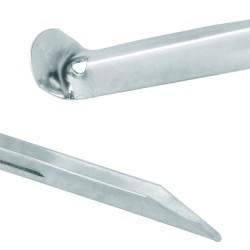 Piquets de tente 24 pcs 17 cm Ø20 mm acier galvanisé 566914566914