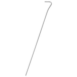 Piquets de tente 25 pcs 30 cm Ø4 mm acier galvanisé 566915566915