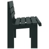 Banc de jardin vert 110x52x71 cm polypropylène 566917566917