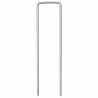 Piquets de sol en forme de U 50 pcs 15x3,5 cm acier galvanisé 566918566918