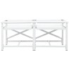 Double socle pour machine à laver étagères coulissantes blanc 566926566926