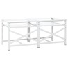 Double socle pour machine à laver étagères coulissantes blanc 566926566926