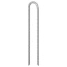 Piquets de tente 12pcs forme de U 41,5 cm Ø12mm acier galvanisé 566935566935