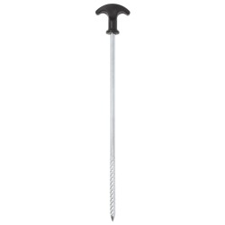 Piquets de tente 12 pcs 30 cm Ø7 mm acier galvanisé 566936566936