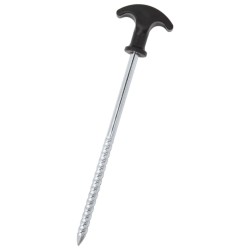 Piquets de tente 12 pcs 20 cm Ø7 mm acier galvanisé 566937566937