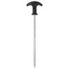 Piquets de tente 12 pcs 20 cm Ø7 mm acier galvanisé 566937566937