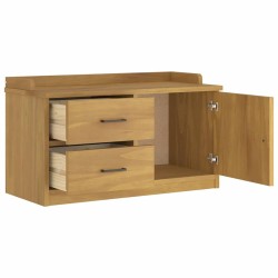 Banc de couloir SANDNES 87x40x50 cm bois de pin massif 566946566946