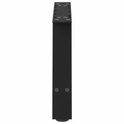 Pieds de table basse en forme de A, 2 pièces, noir, 70 x (30-31) cm, acier 566947566947